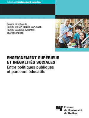 cover image of Enseignement supérieur et inégalités sociales